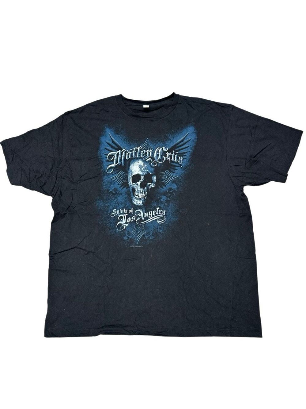 Motley Crüe y2k 2008 CrüeFest Saints of Los Angeles Tour TShirt Vintage Band Tee